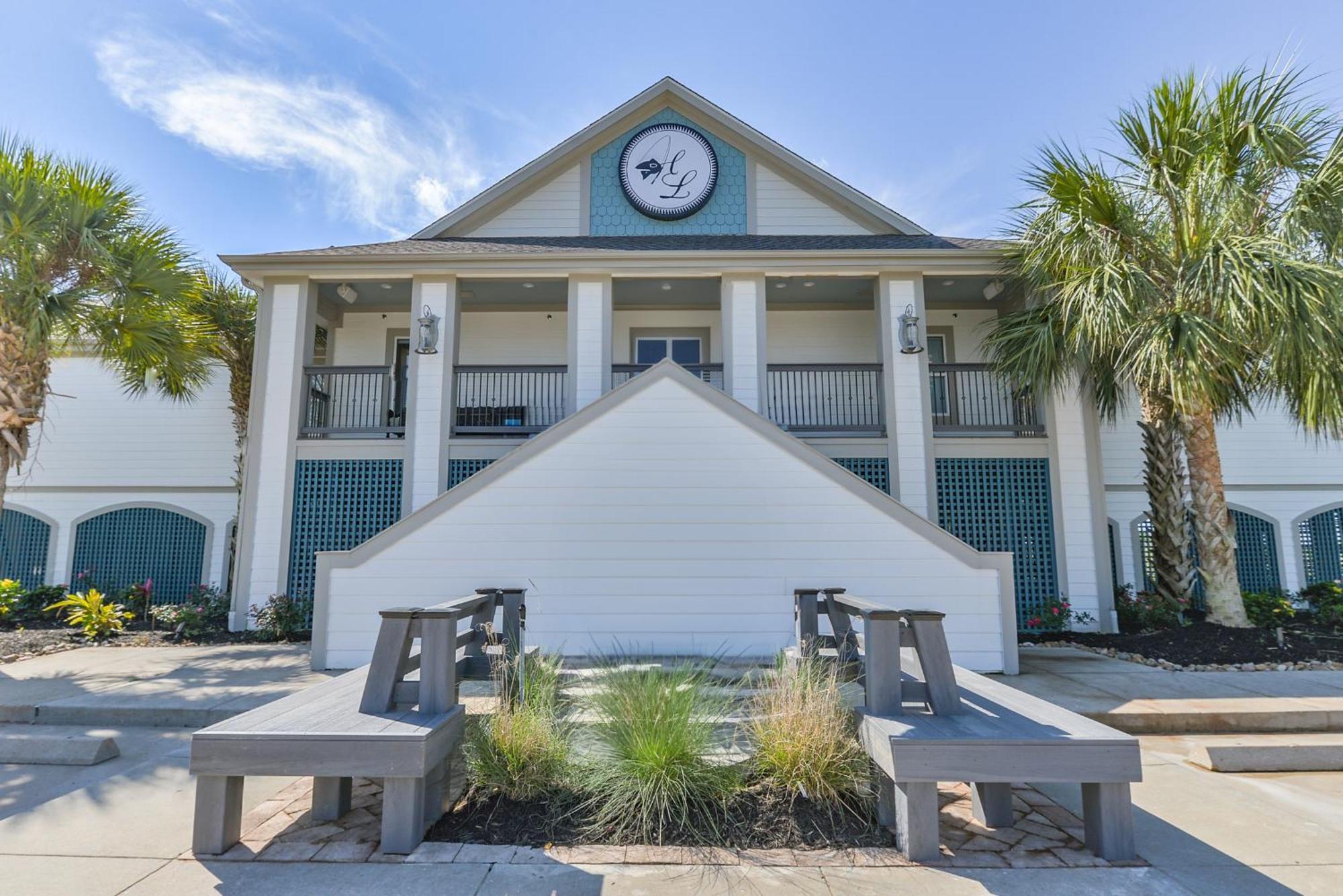 Harborwalk Lodge Hitchcock Bagian luar foto