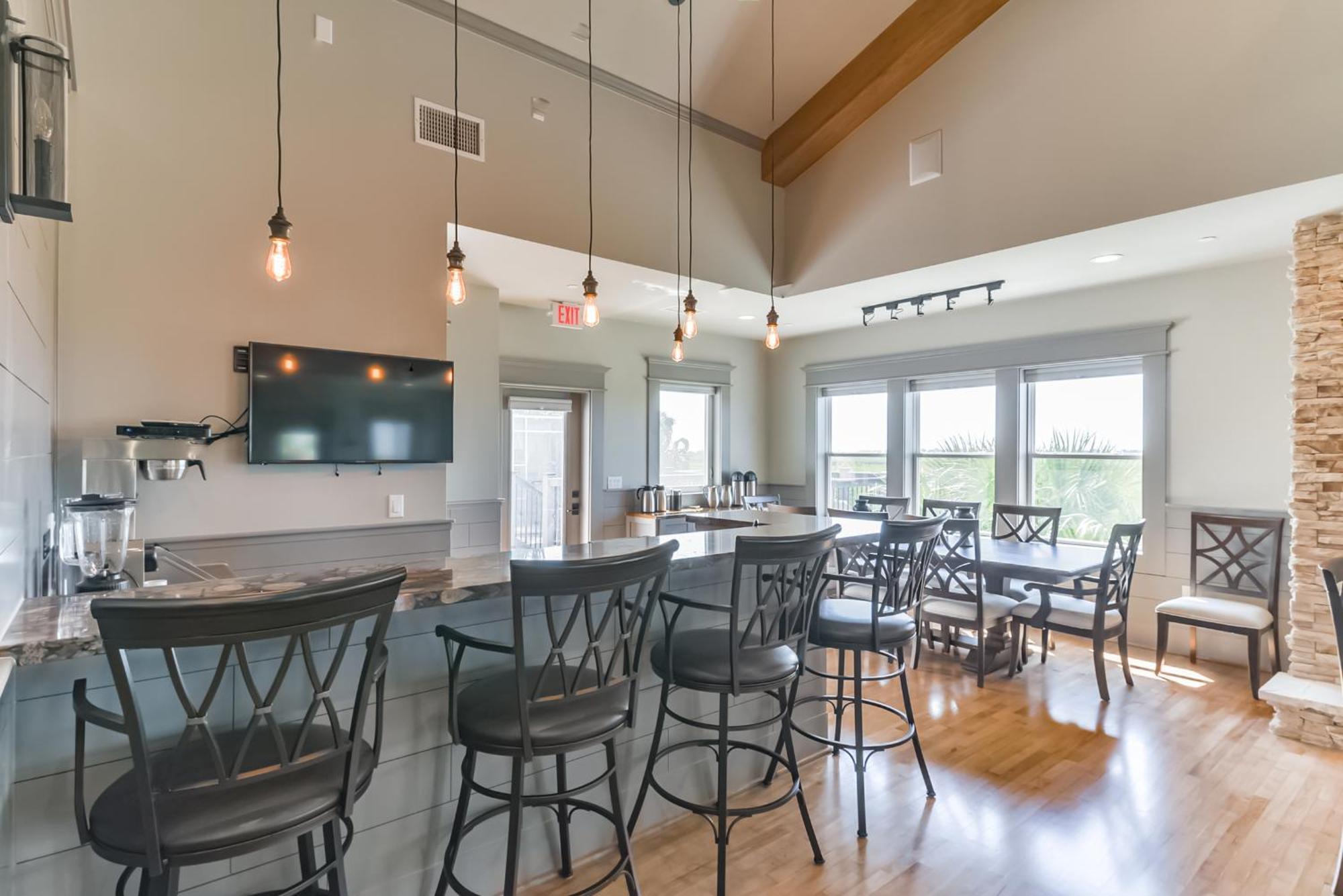 Harborwalk Lodge Hitchcock Bagian luar foto